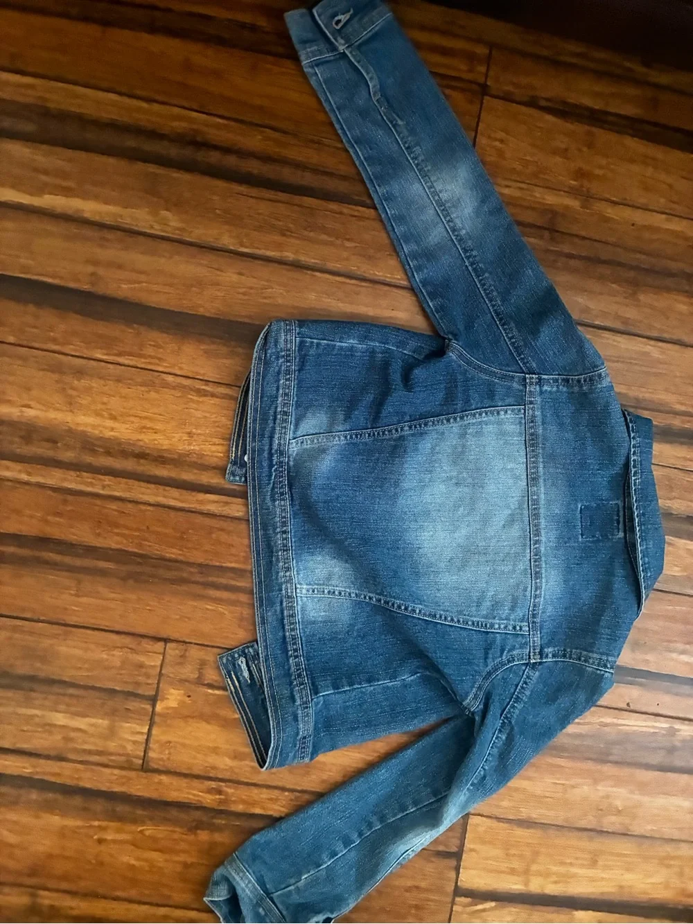 The Children's Place Distressed Blue Denim Jean Jacket